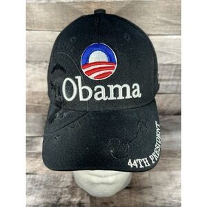 City Hunter O'Bama 44th President Adjustable Hat Black